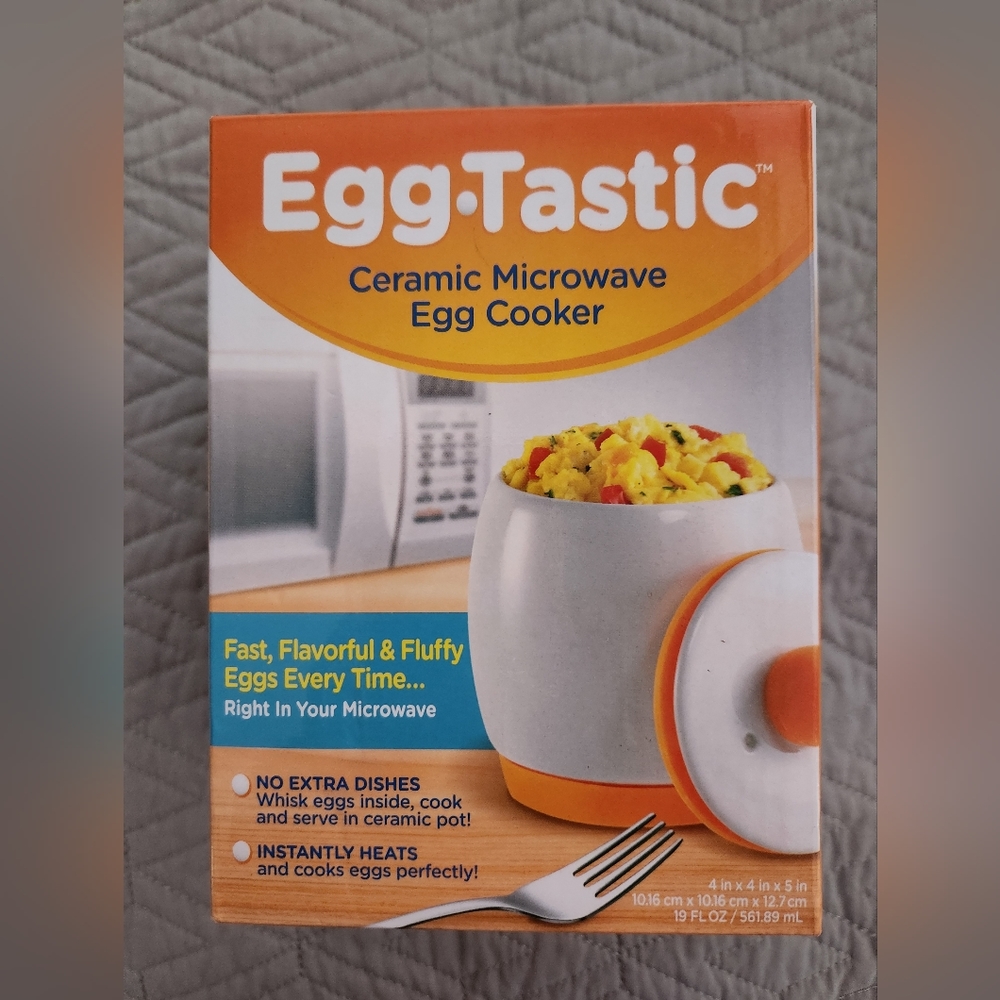 Egg-Tastic Ceramic Egg Cooker